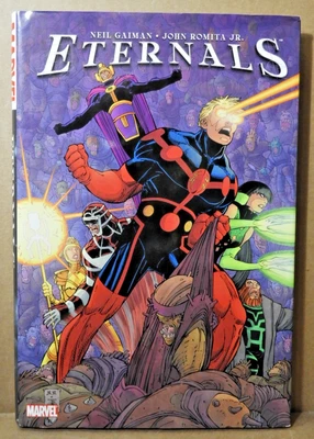 ETERNALS (NEIL GAIMAN.JOHN ROMITA JR.) 2007 MARVEL GRAPHIC NOVEL EX!! - Image 1 of 4
