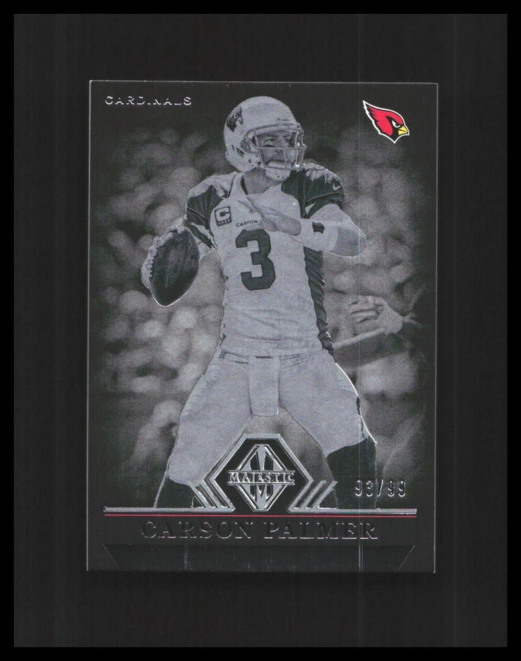 2017 Carson Palmer Panini Majestic /99 #3 Arizona Cardinals - Image 1 of 3