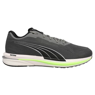 PUMA Velocity Nitro Running  Mens Grey Sneakers Athletic Shoes 194596-07 - Image 1 of 4