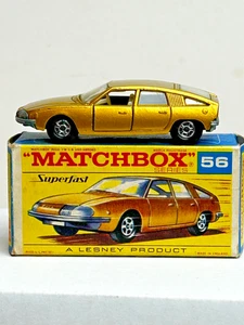 Matchbox Superfast No. 56 BMC 1800 Pininfarina with Original Box, Nice - Picture 1 of 15