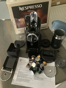 MAGIMIX CITIZ & MILK NESPRESSO ESPRESSO/CAPPUCCINO MACHINE IN LIMOUSINE BLACK. - Picture 1 of 14