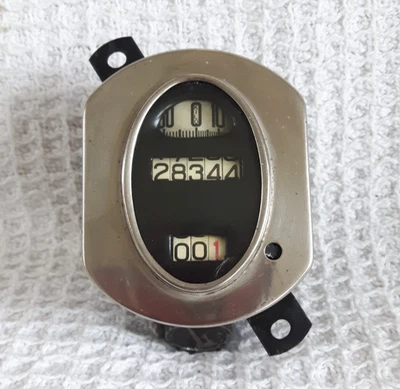 Rare 160 KMH Vintage veteran pre war Stewart Warner speedometer speedo clock - Image 1 of 4