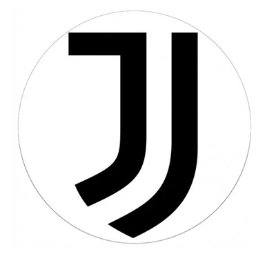 MARKENLOS Fußball Juventus F.C Essbar Zuckermasse Tortenbild Tortenaufleger + 4 Muffin