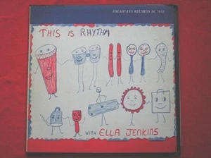 Ella Jenkins This Is Rhythm LP Folkways FC7652 EX/EX 1961 US pressing, This Is R - Picture 1 of 5