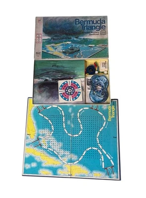 Vintage 1976 Bermuda Triangle Family Board Game by Milton Bradley - COMPLETE - Image 1 of 4
