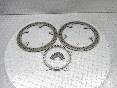 BMW K1600 K1600GT 2015 15-21 par de discos de rotor de freno delantero izquierdo derecho ABS lote de anillos Foto 1 de 4