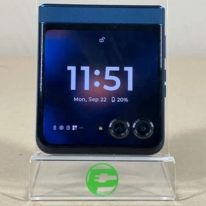 2025 T-Mobile Motorola Razr 256 GB 15 blu XT2553-3 - Foto 1 di 9