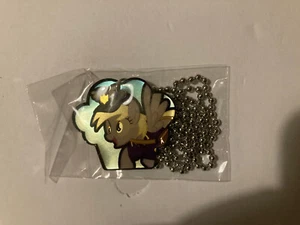 My Little Pony metal Pendant Necklace Derpy Hooves Muffin keychain style MLP - Picture 1 of 4