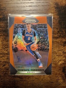 2017-18 KRISTAPS PORZINGIS Panini Prizm Orange /49 #271 Celtics