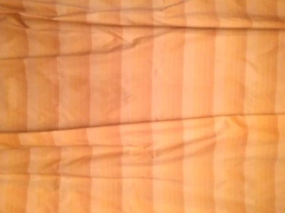 SCALAMANDRE Gradation Silk Stripe Sunshine Yellow 2+ yards New - Image 1 of 2