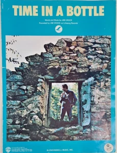 Time In A Bottle Jim Croce Sheet Music 1972 Blendingwell Music - Picture 1 of 1