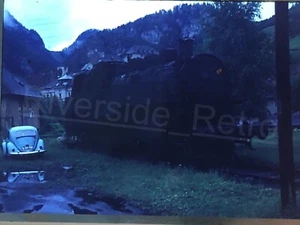 OBB Austria Railway Steam Locomotive/Train 35mm Color Film Slide 1970s - (#77) - Picture 1 of 2