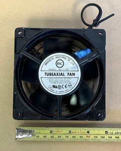 INNOVATIVE INDUSTRIAL TUBEAXIAL FAN MODEL 4E-115S 115VAC 50/60HZ 24/22W - Picture 1 of 6