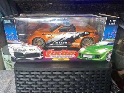 Muscle Machines 1/18 Scale '04 Nissan 350Z Turbo Drag Spec Diecast Model Car - Image 1 of 4