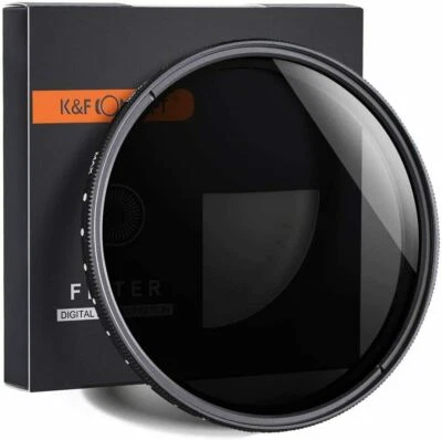 K&F Concept 40,5 mm ND2-ND400 variabler ND-Filter neutrale Dichte für Kameraobjektiv - Bild 1 von 4