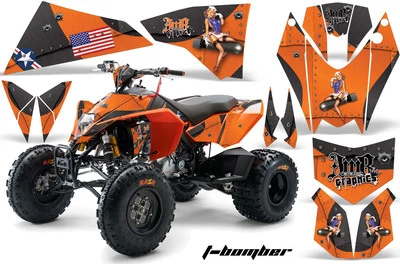 ATV Decal Graphics Stickers For KTM 450/505/525 XC 2008-2010 TBOMBER O - Image 1 of 2