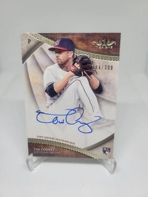Tim Cooney 2017 Topps ' Tier One ' Breakout Auto Blue Ink Insert #BOA-TCO - Image 1 of 3