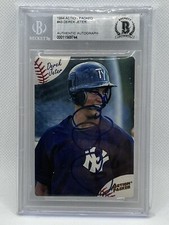 1994 Action Packed #43 Minors Derek Jeter auto BAS BGS SIGNED Beckett Yankees 🔥