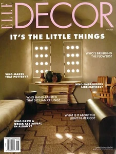 ELLE DECOR (USA) MAGAZINE - MAY 2025 - IT'S THE LITTLE THINGS - Picture 1 of 1
