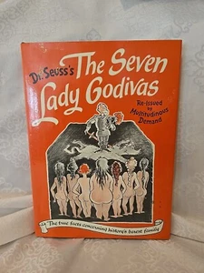 The Seven Lady Godivas, Dr. Seuss, 1987 Reissue, First Printing HC/DJ - Picture 1 of 10