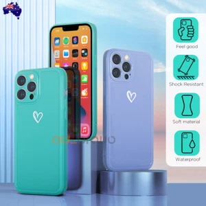 Girly Heart Shockproof Case For iPhone14 13 12 11 Pro Max Mini XR 8 7 SE XS Plus - Picture 1 of 11