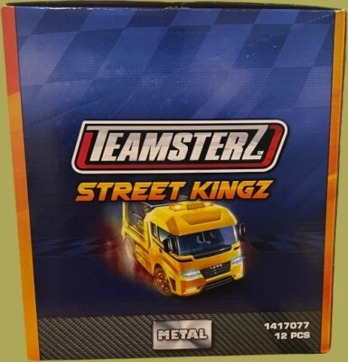 TEAMSTERZ JCB Construction Truck Toy Digger Mixer Crane Skip Lorry Kids Play Die Cast Gift