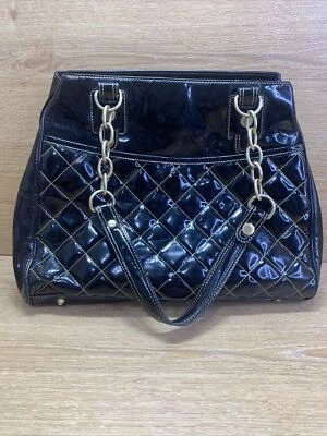 Bolso de mano MAXX New York Signature negro/dorado estampado de leopardo en el interior Foto 1 de 4