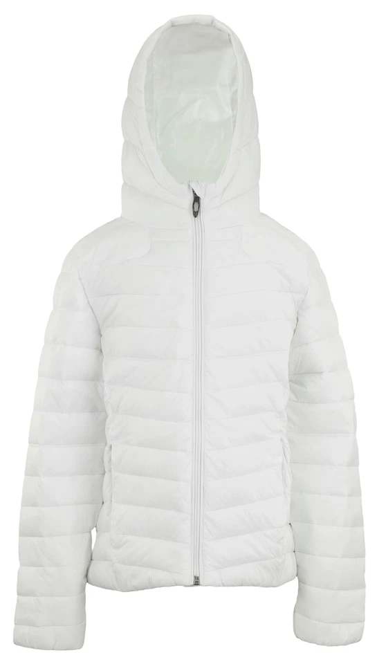 Spyder Youth Girls Channel Puffer Jacket With Hood, Color Options - Image 1 of 1