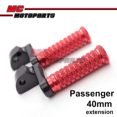 1.5 inch Riser M-GRIP Passenger Footpegs Kit For Aprilia Shiver Dorsoduro Foto 1 de 4