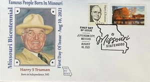 AFDCS 5626 Missouri Statehood Combo Harry S Truman Born Independence MO Slogan - Picture 1 of 1