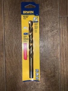 IRWIN Punta per trapano 15/32" rivestita in titanio 63930 - Foto 1 di 1