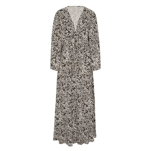 Abito Juvia Janice motivo etnico ecrù nero prezzo consigliato: 229,95 € - Foto 1 di 1