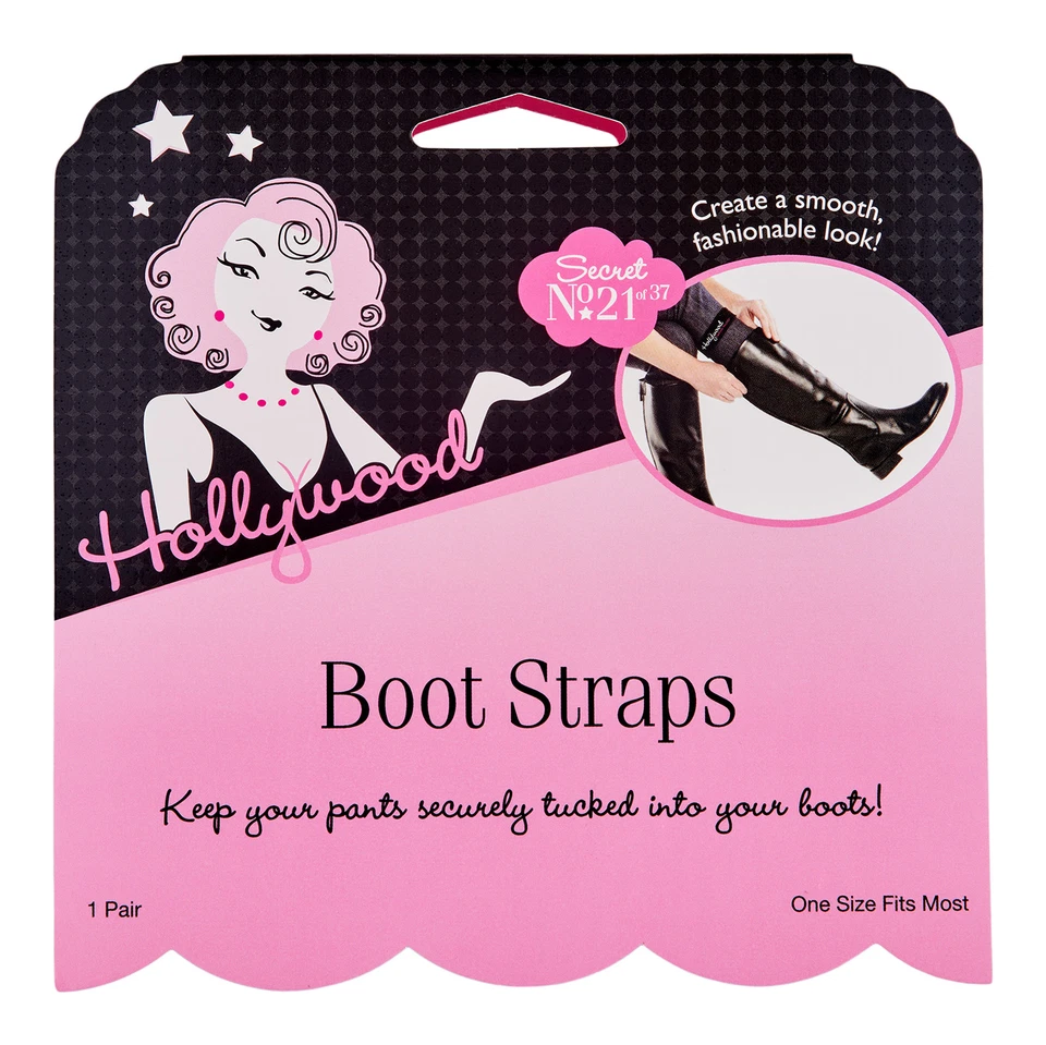 Hollywood Fashion Secrets Boot Straps 1 Pair. Clothing Care - Image 1 of 1