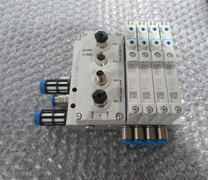 FESTO VTUG-10-VRAP Valve Terminal VTUG-10-VRAP-B1T-Q6L-UCL-Q65-JJKK - Picture 1 of 6