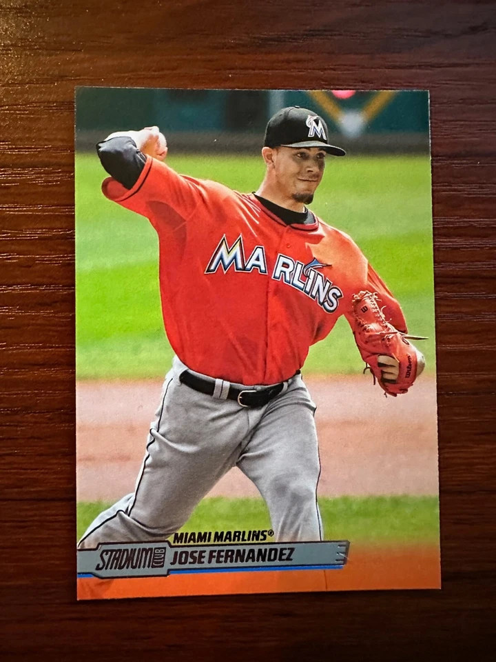 2014 Topps Stadium Club Jose Fernandez Miami Marlins #175 - Image 1 of 1