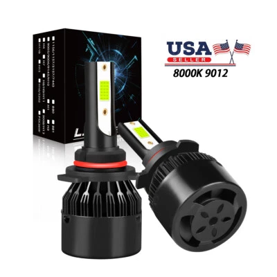 For CADILLAC ATS 2013-2017 - 2PC 8000K LED Headlight Kit High/Low Beam Bulbs C9 - Image 1 of 4