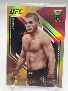 Khabib Nurmagomedov 2021 Chronicles Elite Gold 10/10 UFC-230 - Picture 1 of 2