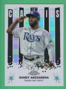 2022 Topps Chrome #NC-14 RANDY AROZARENA Tampa Bay Rays New Classics Insert - Picture 1 of 2