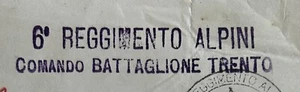 🌈Peio Mappa MILITARE 1922 6’ RGT Alpini BTG Trento Caterina Rabbi Cogolo Tonale - Foto 1 di 14