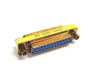 TRIPP LITE Compact/Slimline DB25 Coupler Gender Changer (F/F) - Picture 1 of 2
