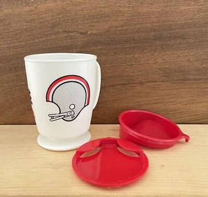 Ohio State Buckeyes Football Mug Vintage Travel Mug RARE!!!  Super Clean - Picture 1 of 10