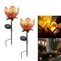 LED Solar Wege Leuchte Außen Steh Beleuchtung ALU Terrassen Stand Lampe