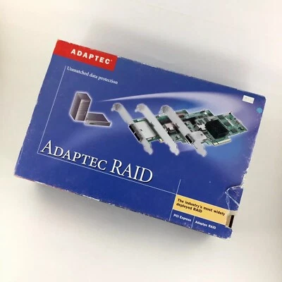 Adaptec 1430SA 4-Port SATA RAID Controller Adapter Card PCI Express Windows - Image 1 of 4