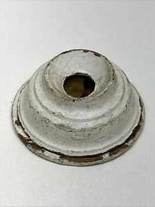 Vintage Wooden Doorbell Plate Screw On Cover, Untested - Picture 1 of 14