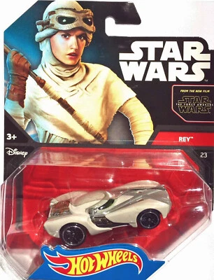 Star Wars Rogue One Hot Wheels Rey Character Car 2016 Mix Foto 1 de 4