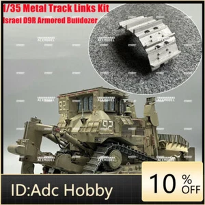1/35 Israel D9R Armored Bulldozer Lead-tin Alloy Track Links w/Pins for MENG - Picture 1 of 17