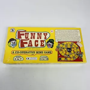 Retro Funny Face Board Game New And Sealed Co Operative Mime 1987 2005 Vintage - Picture 1 of 5