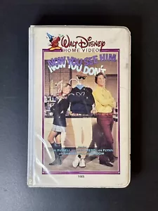 Now You See Him, Now You Don't - Walt Disney Home Video (VHS, Clamshell) Pre-Own - Bild 1 von 3