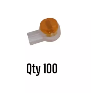 Corning UY2-CART, Presslok™ 6-19 AWG Connettore Butt Arancione (Gel), (Quantità 100) - Foto 1 di 3