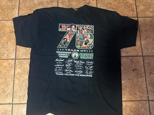 70 years of Boston Celtic Greatness on 2XL T-shirt - Picture 1 of 3